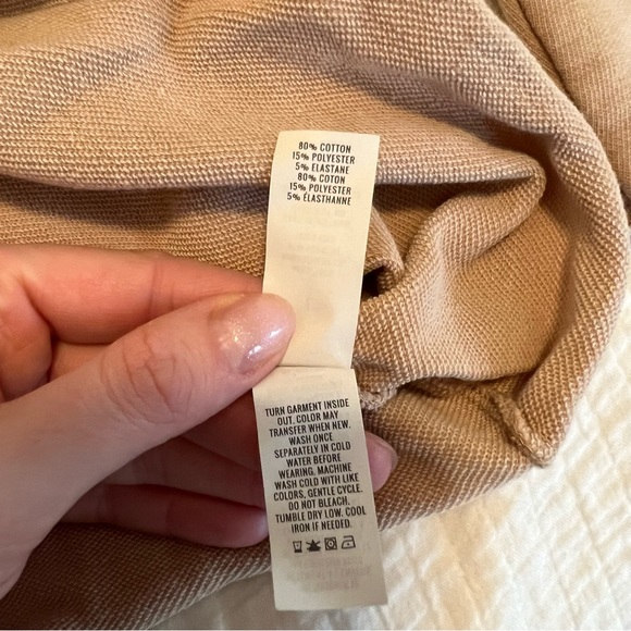 Aerie Sunset Terry Fleece Long Sleeve Sweatshirt and Shorts - Picture 13 of 15